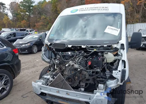 2021 Ford Transit-350 Passenger Van Xl z USA, uszkodzony, nr VIN 1FDAX2C83MKB01505